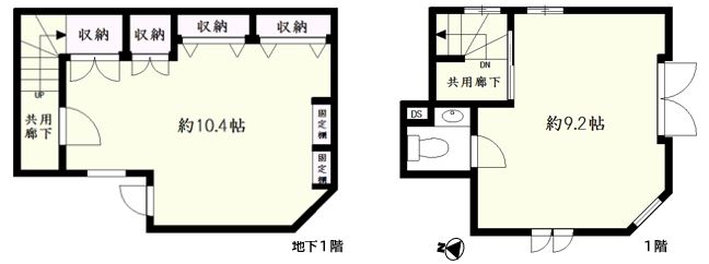 渋谷区西原3丁目貸事務所